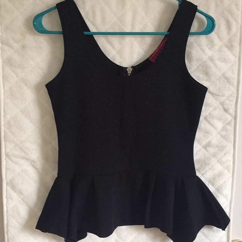 BOOHOO Pair of Peplum Tank Tops | M or Size 10